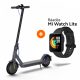 Mi Electric Scooter 3 (Onyx Black) elektromos roller + Mi Watch Lite (black) okosóra Bundle Kit