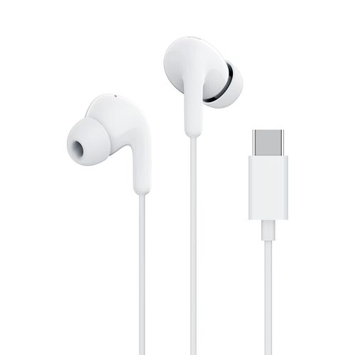 Xiaomi Type-C Earphones - vezetékes fülhallgató, fehér